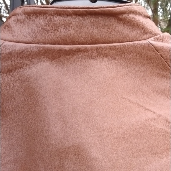 Metro Style leather jacket Genuine Leather Vintage Size 8 - Picture 11 of 16